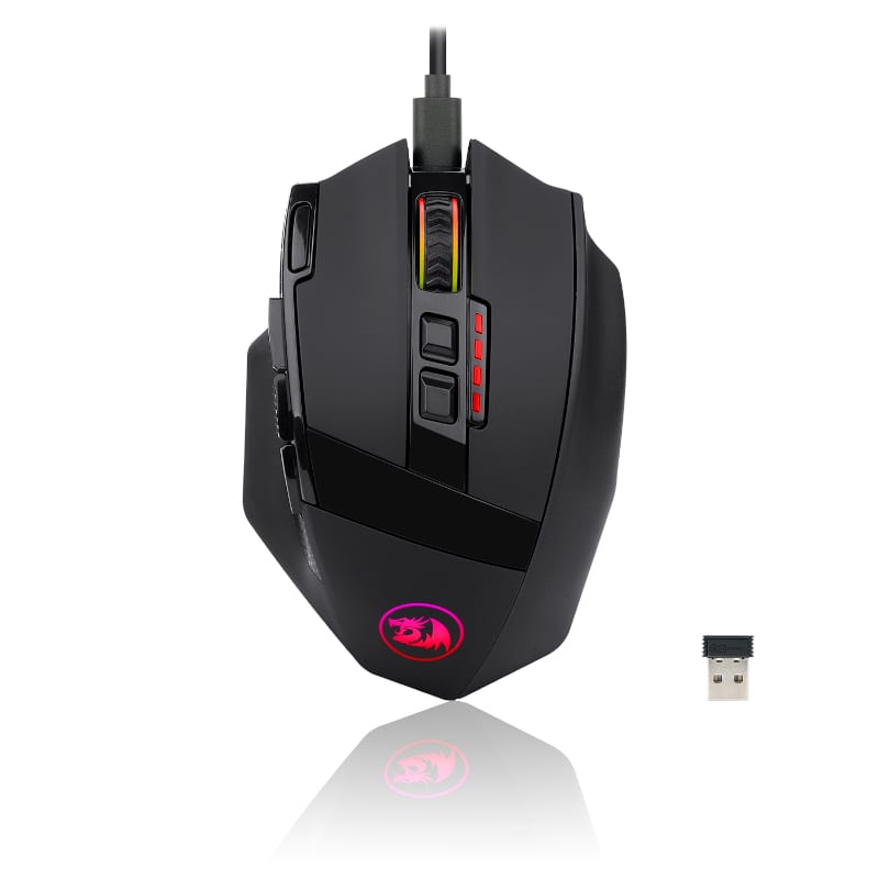 SNIPER PRO 16000DPI Wireless RGB Gaming Mouse - Black