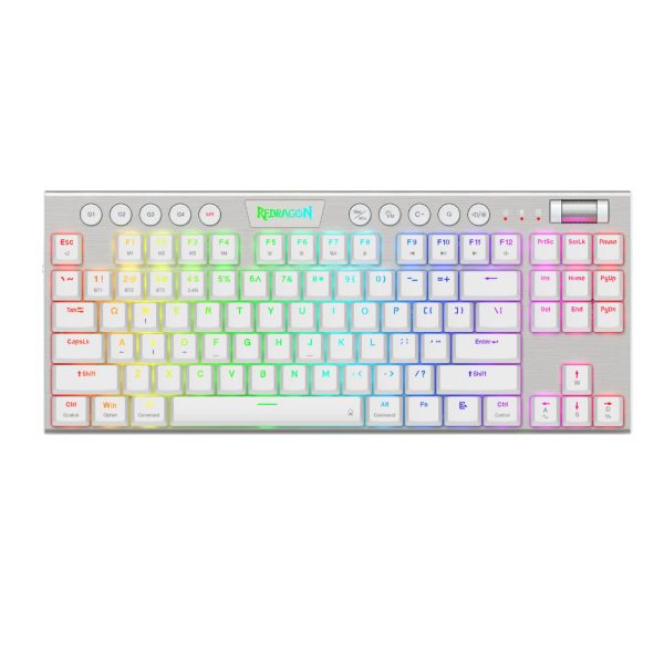 K621W HORUS PRO RGB TKL RGB Mechanical Gaming Keyboard - White