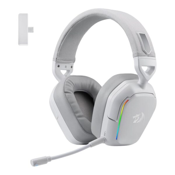 H868 RGB Wireless Gaming Headset - White