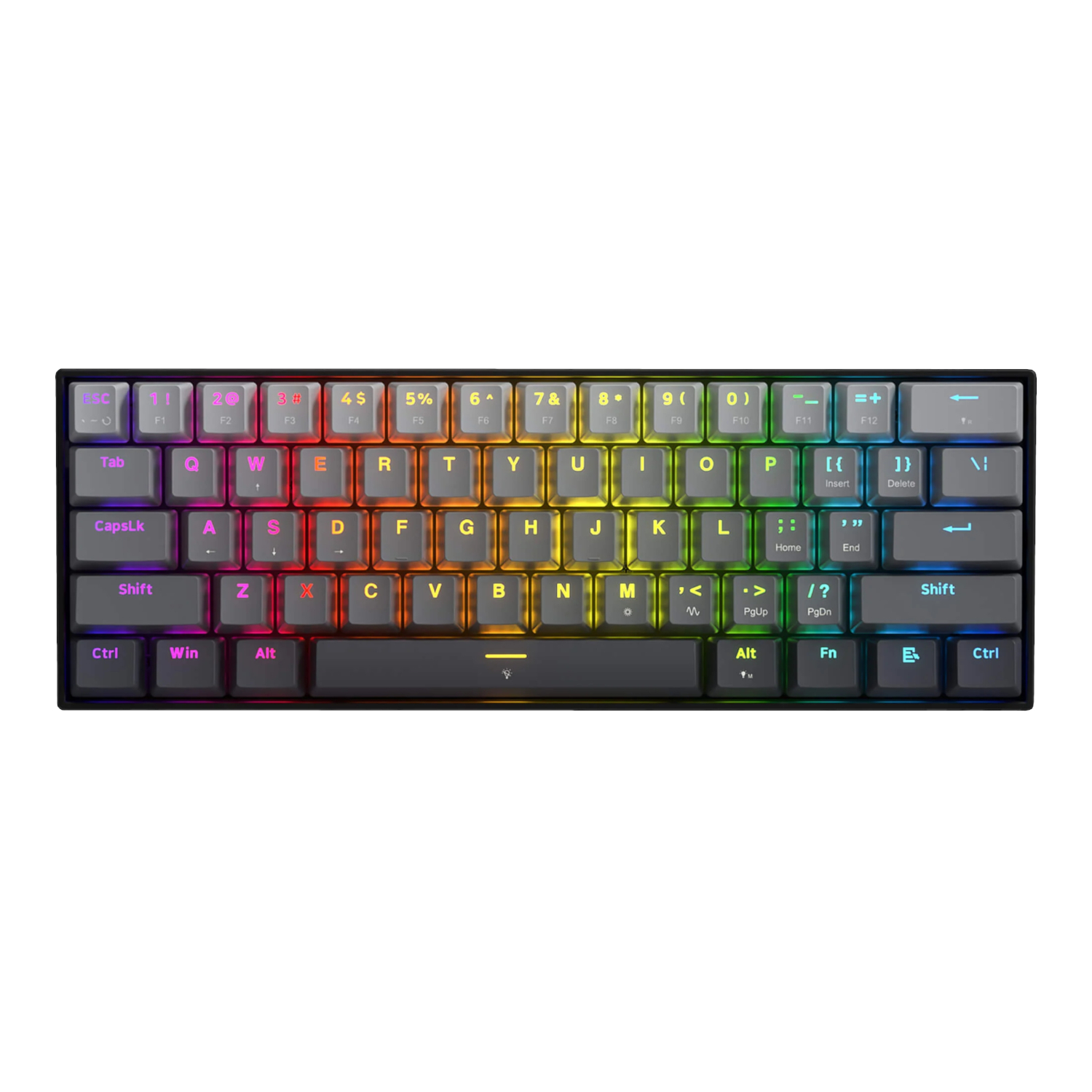 K617 FIZZ Rapid Trigger 60% Magnet Hall Switch Wired RGB Gaming