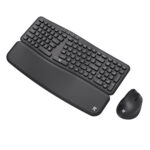 BS7161 2.4G Wireless Keyboard and Mouse Combo - Black - Image 7