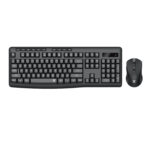 BS-7367-A Wireless Keyboard and Mouse Combo - Black