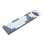 BS8772 Wireless Keyboard and Mouse Combo - Grey/White - Image 3