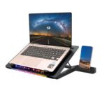 Dual USB 5 Fan RGB Gaming Notebook Stand - Image 5
