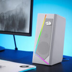 GS20W ANVIL 3W 2.0 RGB Stereo Desktop PC Speakers - White - Image 5