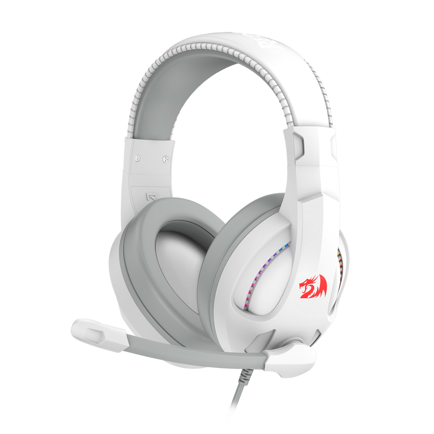 RD-H211W-RGB_Redragon-H211-Cronus-Stereo-Surround-Sound-RGB-Wired-Gaming-Headset-White_wr_01a H211 CRONUS Surround Sound RGB Wired Gaming Headset – White - Image 1