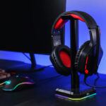 Over-Ear THEMIS Aux Gaming Headset - Black - Image 5