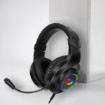 Over-Ear HYLAS Aux (Mic and Headset)|USB (Power Only)
RGB Gaming Headset - Black - Image 7