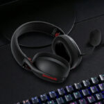 Over-Ear IRE BT5.2 Wireless Gaming Headset - Black - Image 5