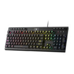 ADITYA Membrane Keyboard - Black - Image 2