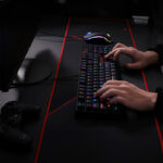 SURARA MECHANICAL RGB Gaming Keyboard - Black - Image 4