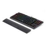 K588 RGB Pro BROADSWORD TKL Mechanical Wired Gaming Keyboard - Black - Image 5