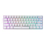 DRAGONBORN Wired Mechanical Keyboard RGB67Key Design - White