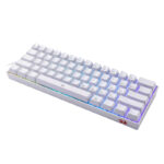 DRAGONBORN Wired Mechanical Keyboard RGB67Key Design - White - Image 4
