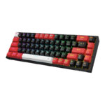 Castor Pro 68Key Wireless Red|Black|White KeyCap Bluetooth RGB Red Switch - Black|Red - Image 3