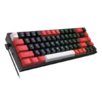 Castor Pro 68Key Wireless Red|Black|White KeyCap Bluetooth RGB Red Switch - Black|Red - Image 5