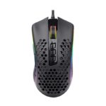 STORM 12400DPI 7 Buttons|Ergonomic Design|P3327 Optical Sensor|Lightweight Body|RGB Backlit gaming Mouse - Black