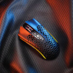 STORM 12400DPI 7 Buttons|Ergonomic Design|P3327 Optical Sensor|Lightweight Body|RGB Backlit gaming Mouse - Black - Image 5