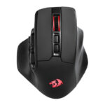 Aatrox Wireless 6200DP RGB MMO Gaming Mouse - Black