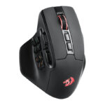 Aatrox Wireless 6200DP RGB MMO Gaming Mouse - Black - Image 2