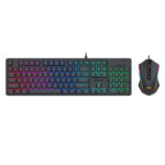 S107 RGB Gaming Essentials Wired Gaming Keyboard and Mouse Bundle