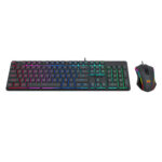 S107 RGB Gaming Essentials Wired Gaming Keyboard and Mouse Bundle - Image 2