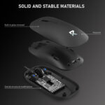 BM-2892 1200 DPI Wired Optical Mouse – Black - Image 10