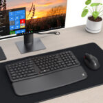 BS7161 2.4G Wireless Keyboard and Mouse Combo - Black - Image 4