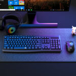 BS-7367-A Wireless Keyboard and Mouse Combo - Black - Image 6