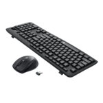 BS-7367-B Wireless Office Keyboard and Mouse Combo - Black - Image 2