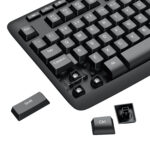 BS-7367-B Wireless Office Keyboard and Mouse Combo - Black - Image 4