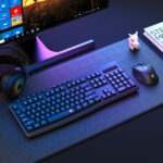 BS-7367-B Wireless Office Keyboard and Mouse Combo - Black - Image 6