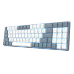 BS8772 Wireless Keyboard and Mouse Combo - Grey/White - Image 5
