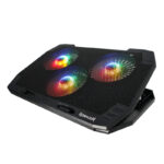 Dual USB 3 Fan RGB Gaming Notebook Stand - Image 2