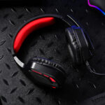 Over-Ear THEMIS Aux Gaming Headset - Black - Image 7