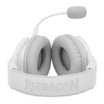 Over-Ear PANDORA USB (Power Only)|Aux (Mic and Headset) RGB Gaming Headset - White - Image 4