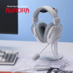 Over-Ear AURORA Gaming Headset - White - Image 2