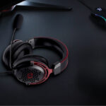 Over-Ear DIOMEDES Honeycomb 3.5mm AUX Gaming Headset - Black - Image 6