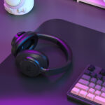 H610 VIBECORE ANC Bluetooth Wireless Over-ear Headphones - Black - Image 8