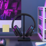 H610 VIBECORE ANC Bluetooth Wireless Over-ear Headphones - Black - Image 9