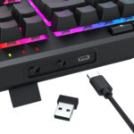 SHIVA PRO Wireless keyboard - Black - Image 6