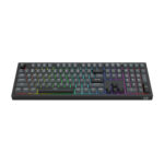 CRUX Membrane Gaming Keyboard - Black - Image 2