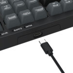 CRUX Membrane Gaming Keyboard - Black - Image 6