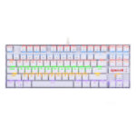 KUMARA Mechanical 87 Key|RGB Backlit Gaming Keyboard - White