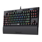 K588 RGB Pro BROADSWORD TKL Mechanical Wired Gaming Keyboard - Black - Image 2