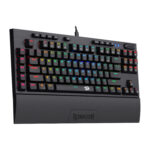 K588 RGB Pro BROADSWORD TKL Mechanical Wired Gaming Keyboard - Black - Image 3