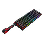 FIZZ Magnetic Plus 60% RGB Gaming Keyboard - Black - Image 3