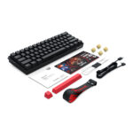 FIZZ Magnetic Plus 60% RGB Gaming Keyboard - Black - Image 6