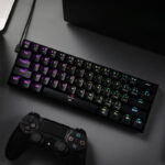 DRAGONBORN Wired Mechanical Keyboard RGB 67Key Design - Black - Image 4