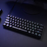 DRAGONBORN Wired Mechanical Keyboard RGB 67Key Design - Black - Image 5